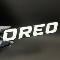 1PC OREO 3D Acrylic Badge - Car Truck Emblem Fender Tailgate Trunk Sticker