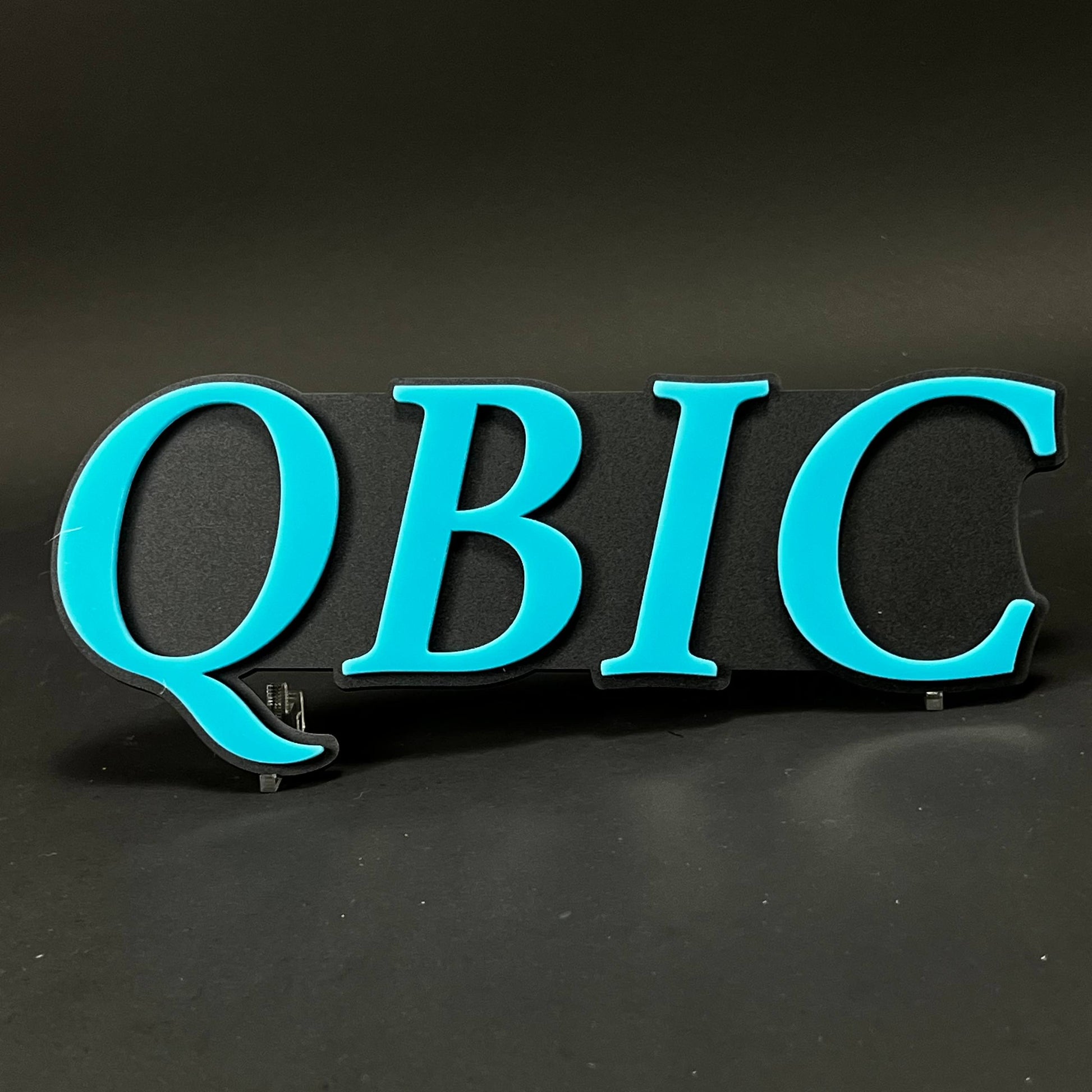 1PC QBIC 3D Acrylic Badge - Car Truck Emblem Fender Tailgate Trunk Sticker