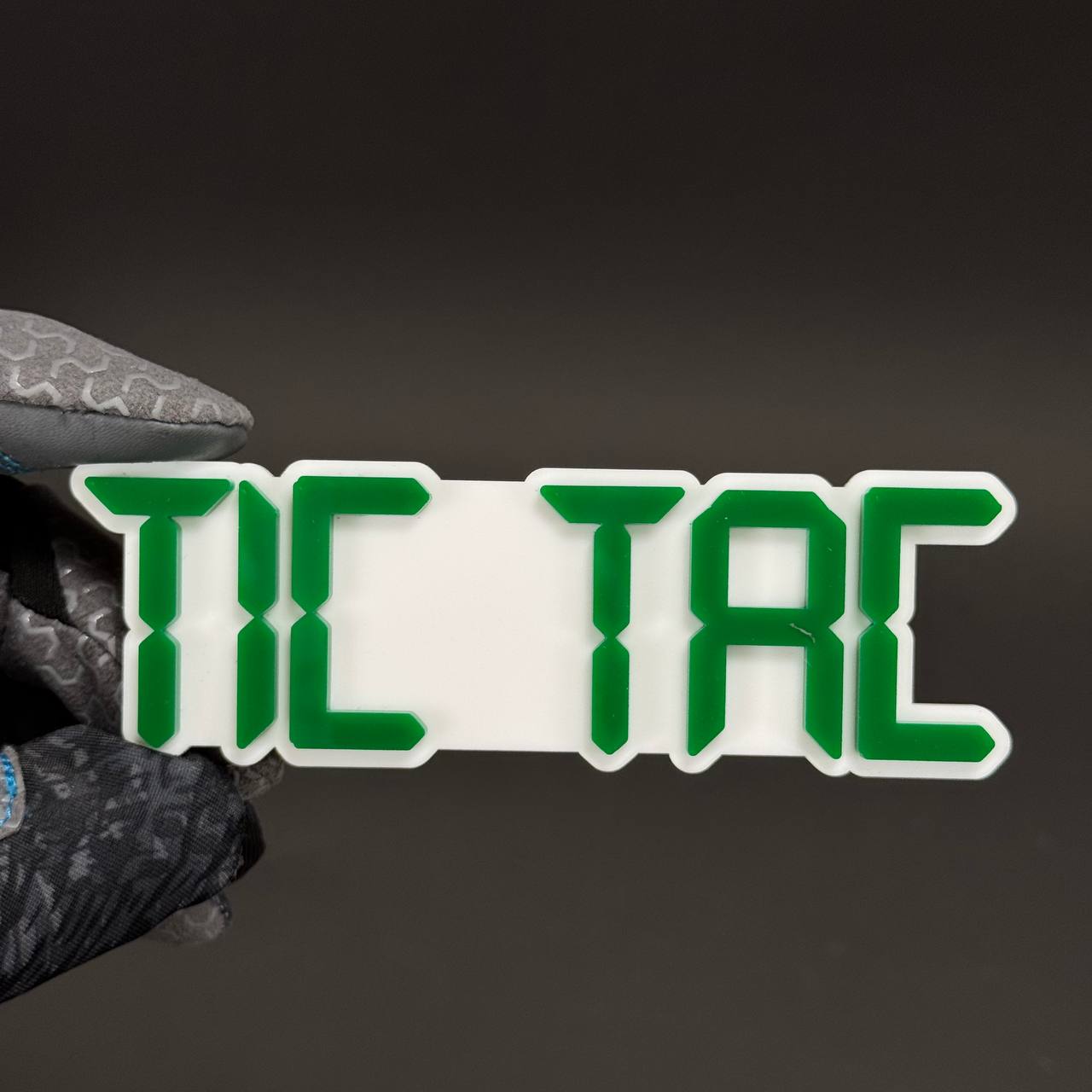 1PC TIC TAC 3D Acrylic Badge - Car Truck Emblem Fender Tailgate Trunk Sticker