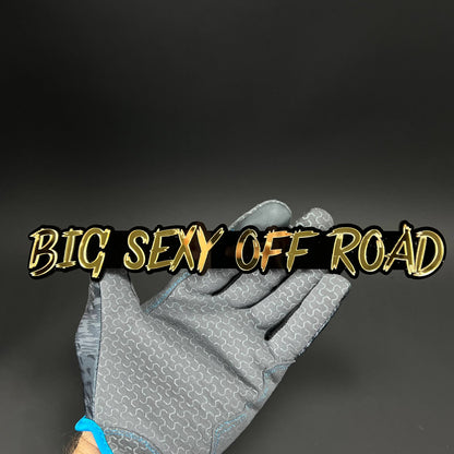 1PC BIG SEXY OFF ROAD 3D Acrylic Badge - Car Truck Emblem Fender Sticker