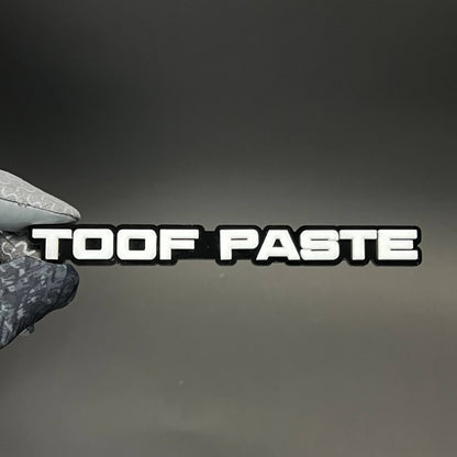 1PC TOOF PASTE 3D Acrylic Badge - Car Truck Emblem Fender Tailgate Trunk Sticker