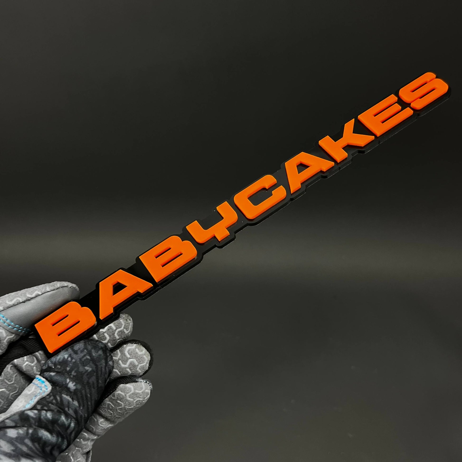 1PC BABYCAKES 3D Acrylic Badge - Car Truck Emblem Fender Tailgate Trunk Sticker