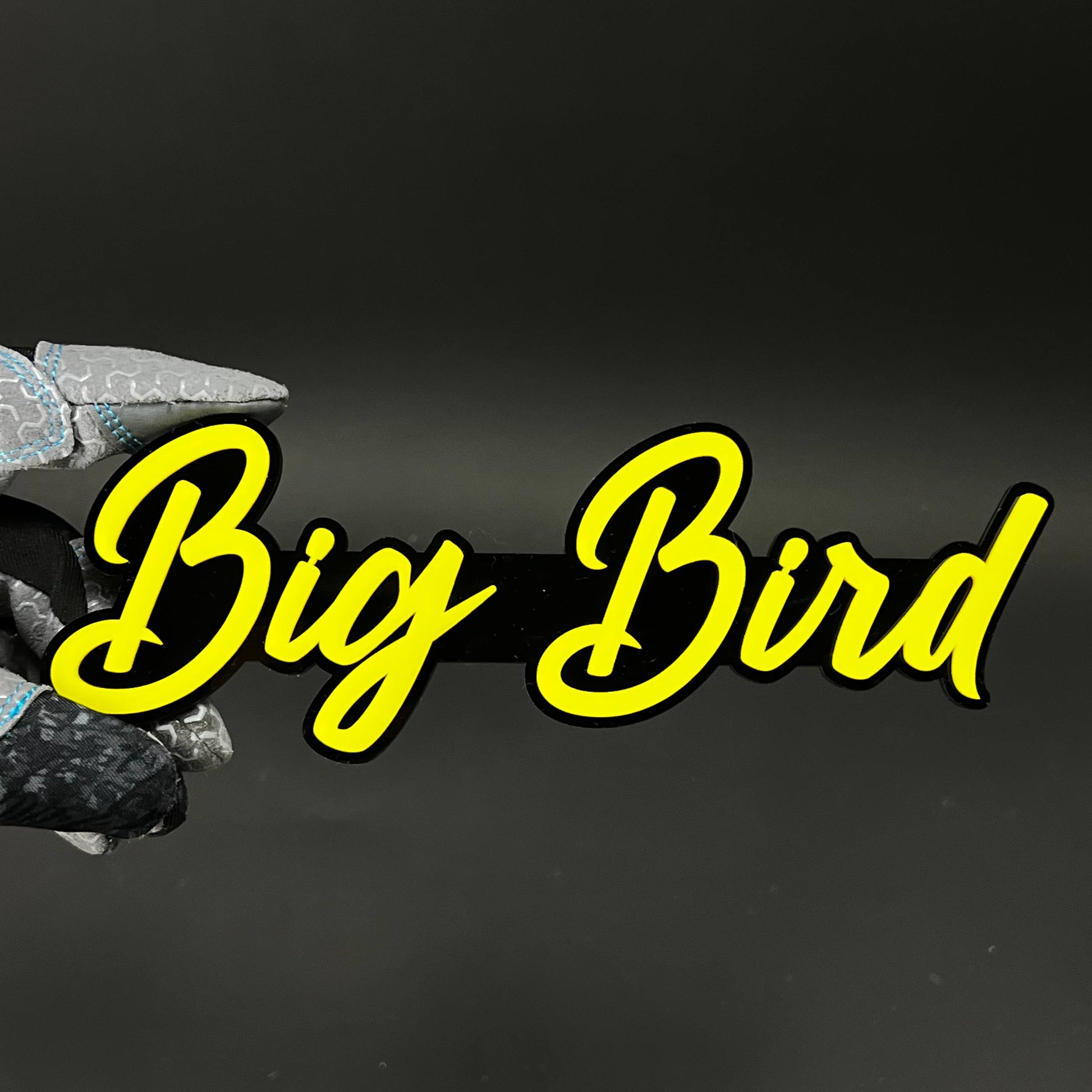 1PC Big Bird 3D Acrylic Badge - Car Truck Emblem Fender Tailgate Trunk Sticker