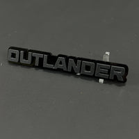 1PC OUTLANDER 3D Acrylic Badge - Car Truck Emblem Fender Tailgate Trunk Sticker