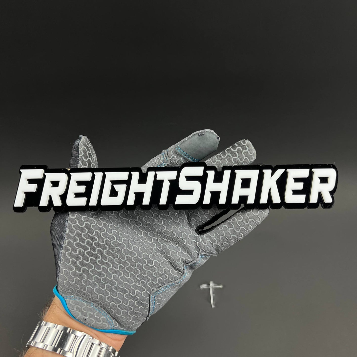 FreightShaker 3D Acrylic Badge - Car Truck Emblem Fender Tailgate Trunk Sticker