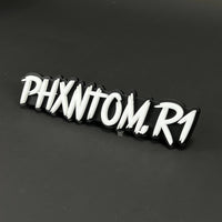 1PC PHXNTOM.R1 3D Acrylic Badge - Car Truck Emblem Fender Tailgate Trunk Sticker