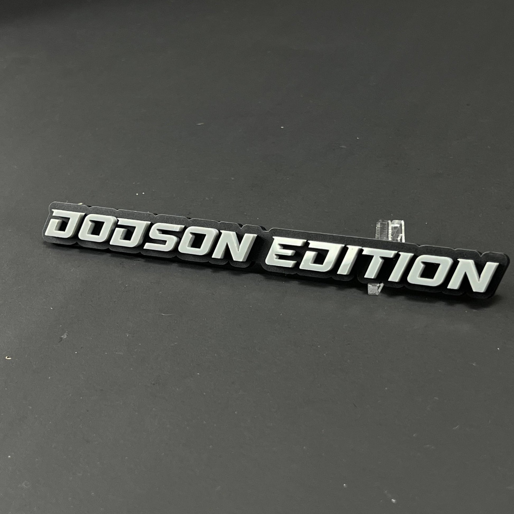 1PC DODSON EDITION 3D Acrylic Badge - Car Truck Emblem Fender Sticker