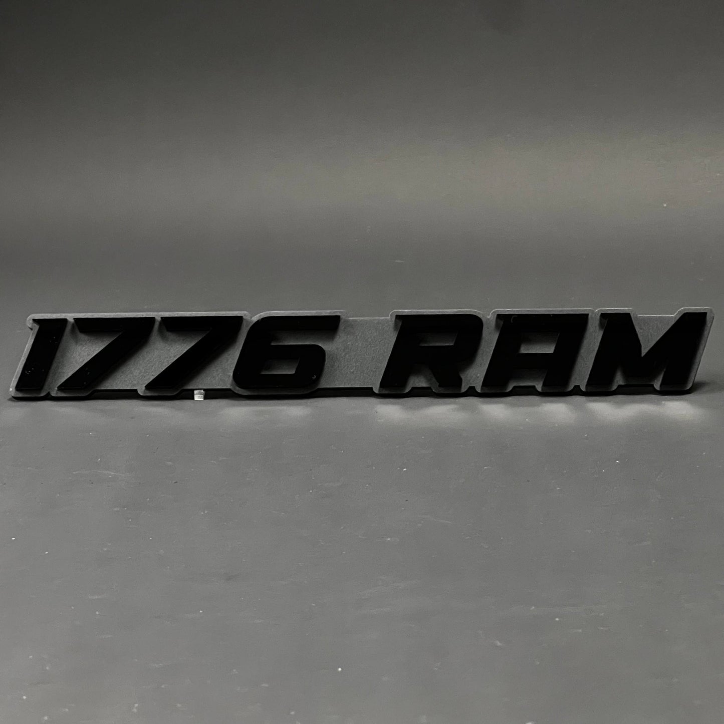 1PC 1776 RAM 3D Acrylic Badge - Car Truck Emblem Fender Tailgate Trunk Sticker