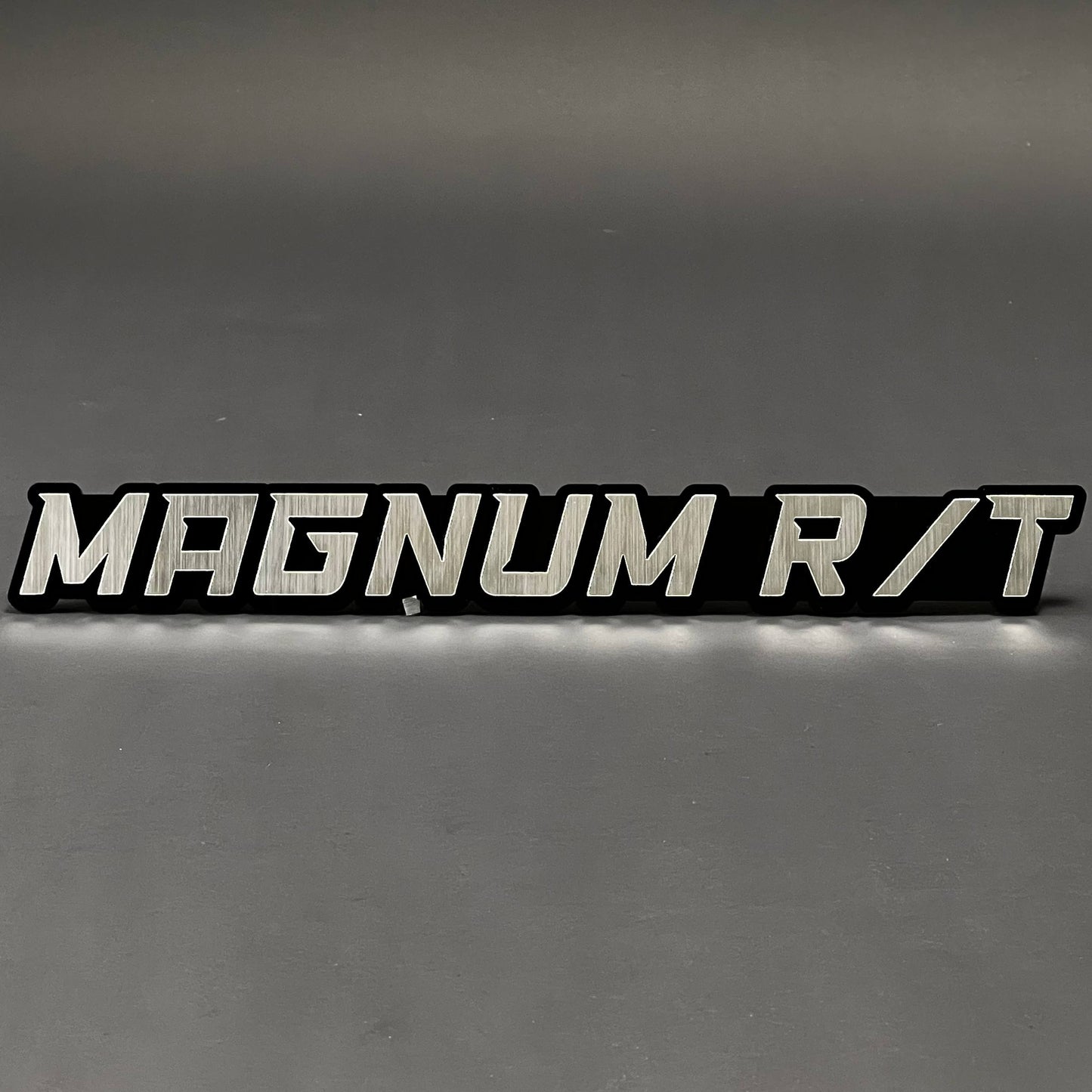 1PC MAGNUM R/T 3D Acrylic Badge - Car Truck Emblem Fender Tailgate Trunk Sticker