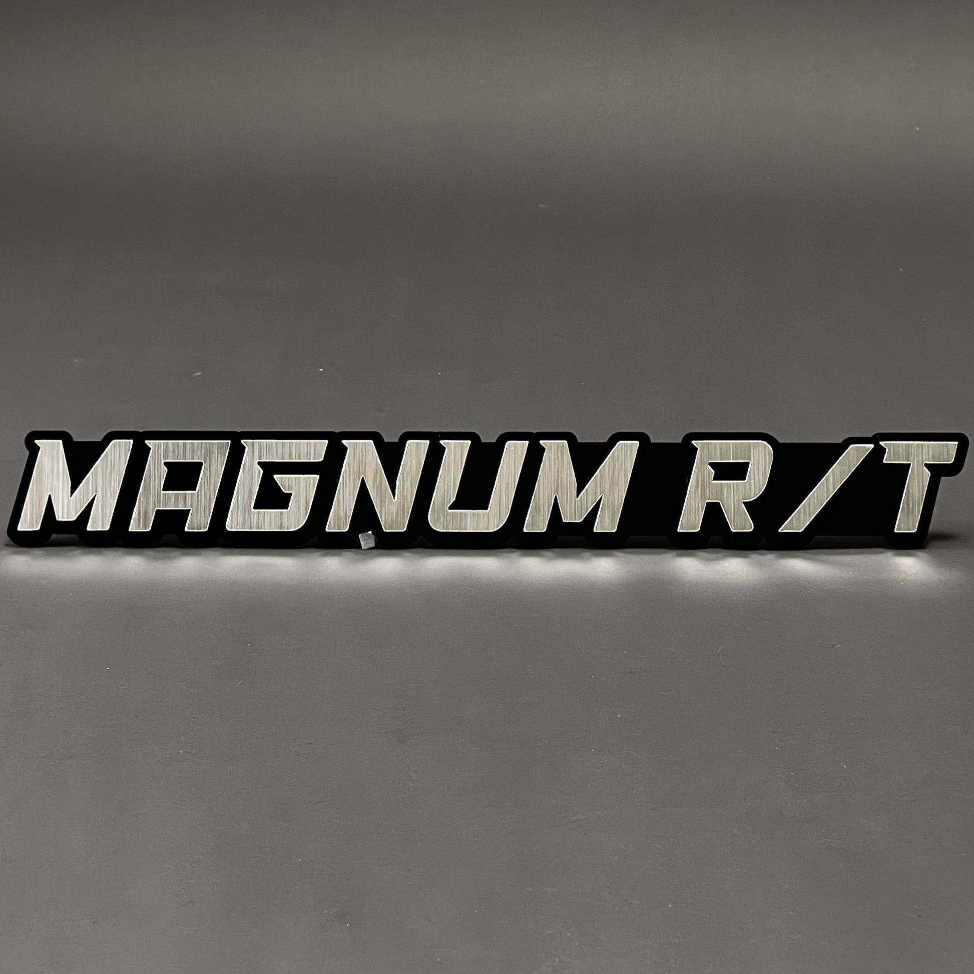 1PC MAGNUM R/T 3D Acrylic Badge - Car Truck Emblem Fender Tailgate Trunk Sticker