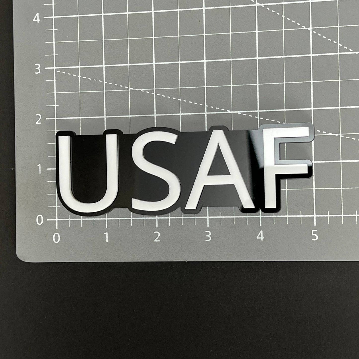 1PC USAF 3D Acrylic Badge - Car Truck Emblem Fender Tailgate Trunk Sticker