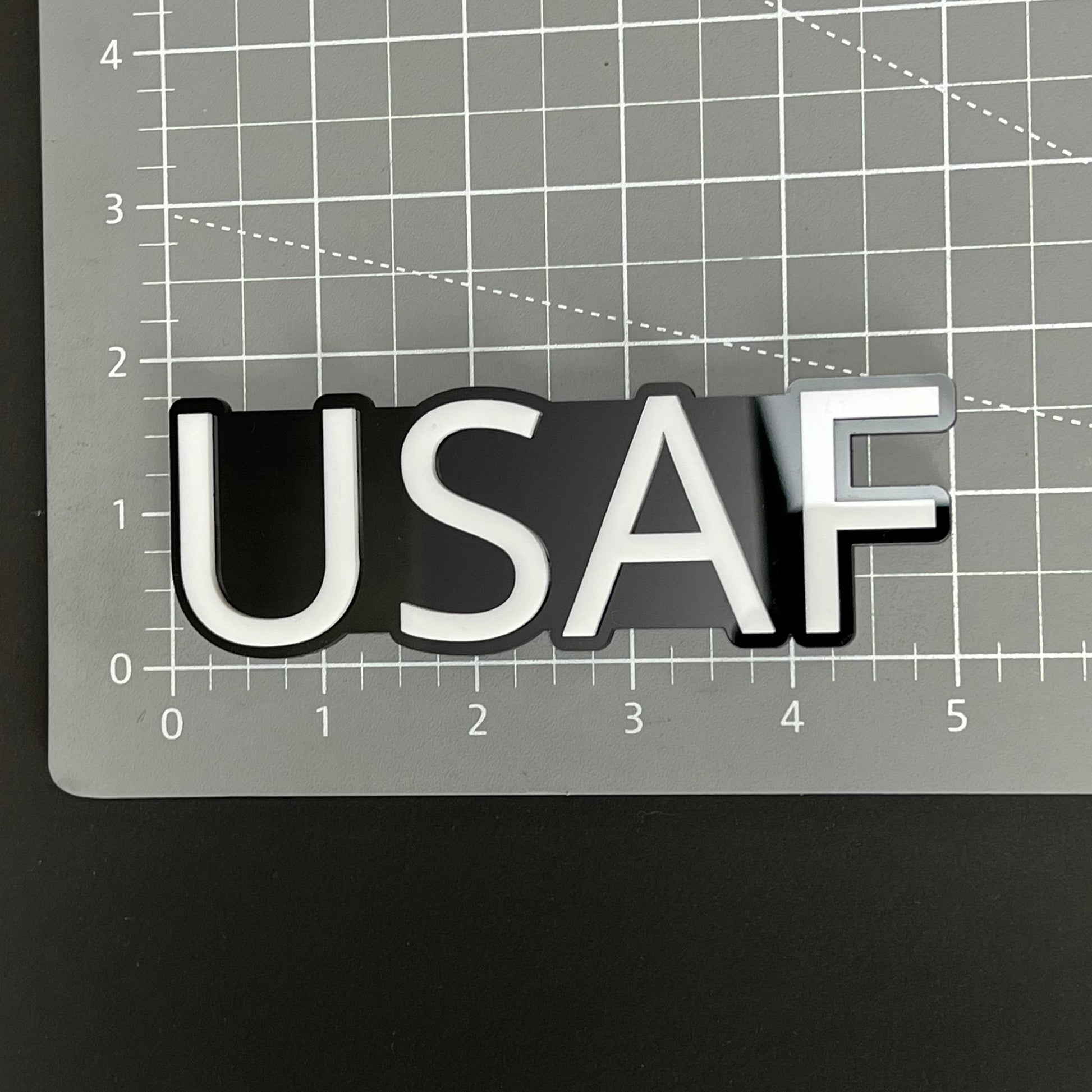 1PC USAF 3D Acrylic Badge - Car Truck Emblem Fender Tailgate Trunk Sticker