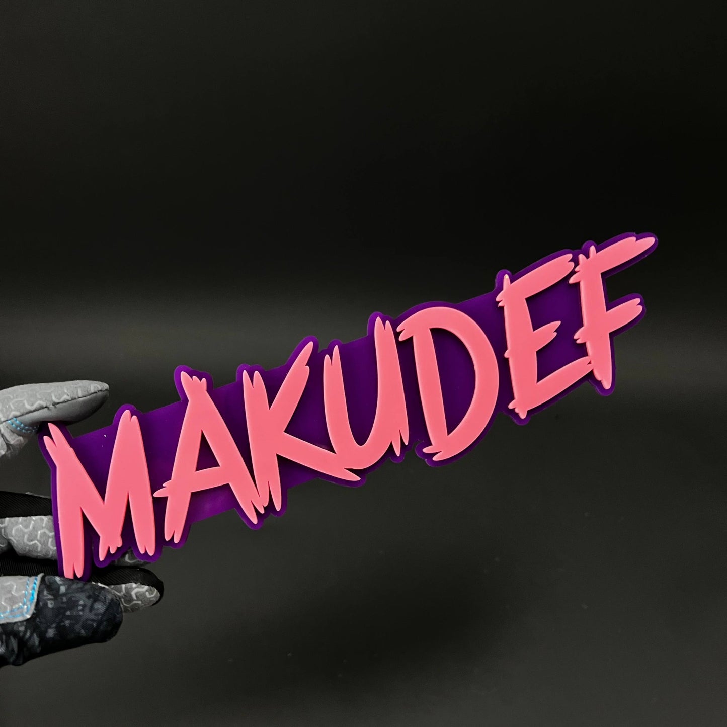 1PC MAKUDEF 3D Acrylic Badge - Car Truck Emblem Fender Tailgate Trunk Sticker
