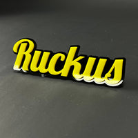 1PC Ruckus 3D Acrylic Badge - Car Truck Emblem Fender Tailgate Trunk Sticker