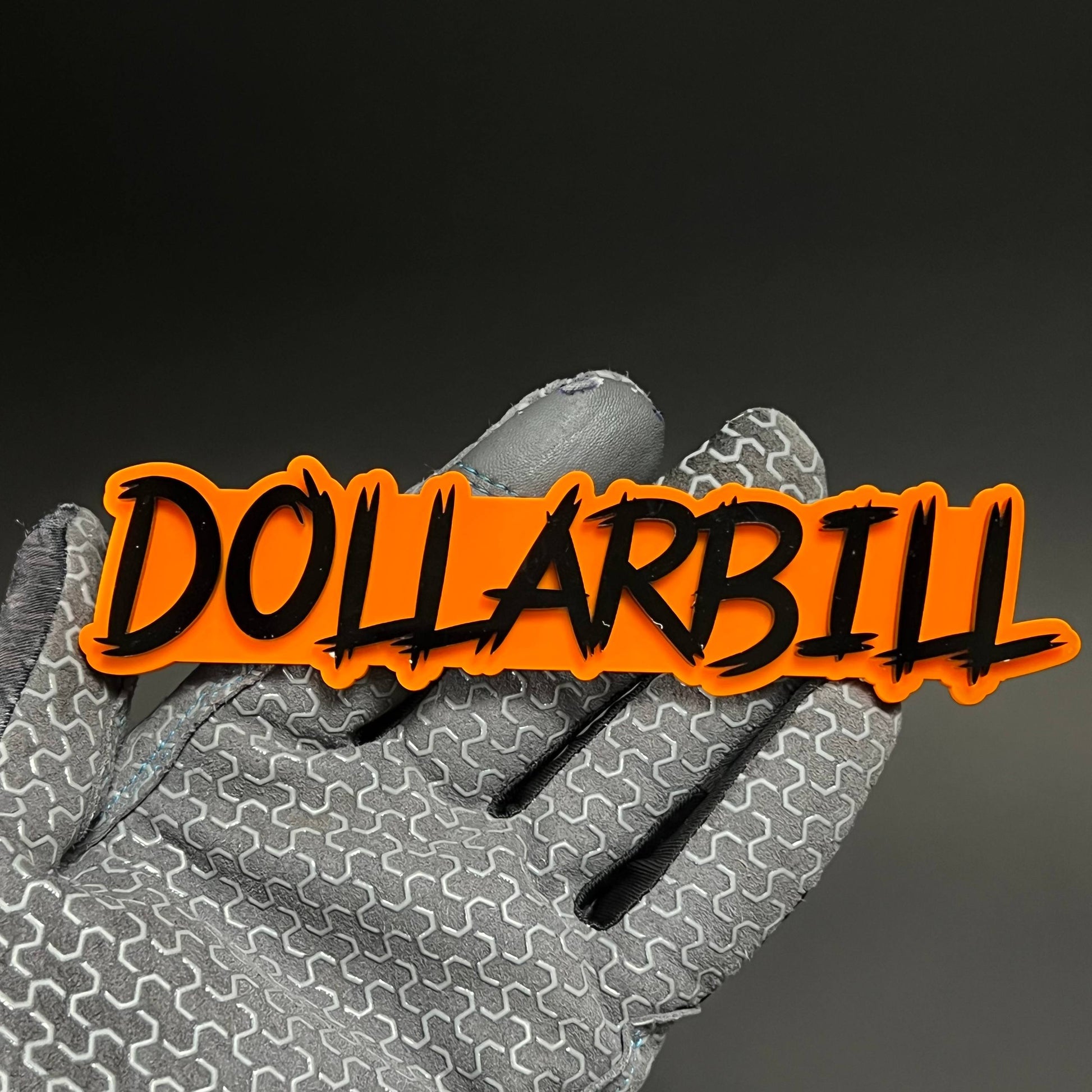 1PC DOLLARBILL 3D Acrylic Badge - Car Truck Emblem Fender Tailgate Trunk Sticker