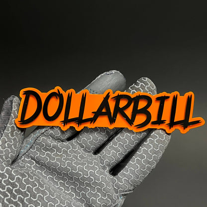 1PC DOLLARBILL 3D Acrylic Badge - Car Truck Emblem Fender Tailgate Trunk Sticker
