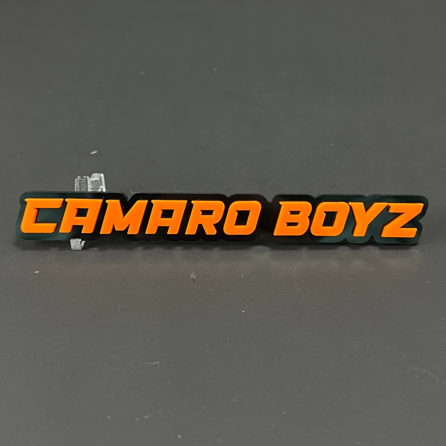 1PC CAMARO BOYZ 3D Acrylic Badge - Car Truck Emblem Fender Sticker