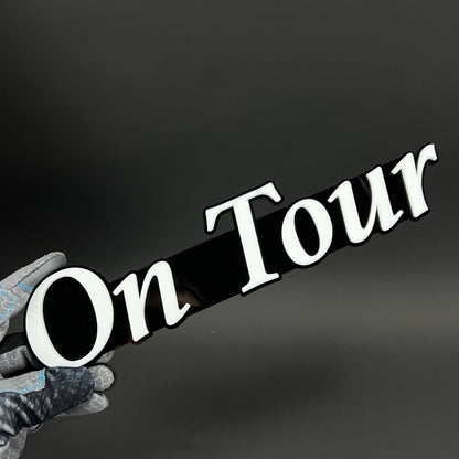 1PC On Tour 3D Acrylic Badge - Car Truck Emblem Fender Tailgate Trunk Sticker
