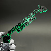 1PC SCOOBY DOO EDITION 3D Acrylic Badge - Car Truck Emblem Fender Sticker