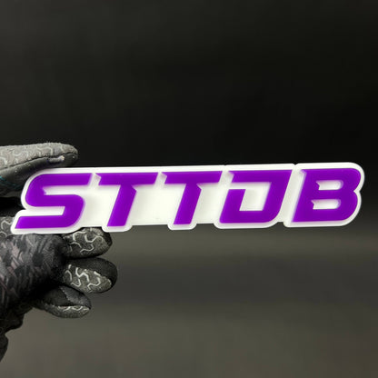 1PC STTDB 3D Acrylic Badge - Car Truck Emblem Fender Tailgate Trunk Sticker