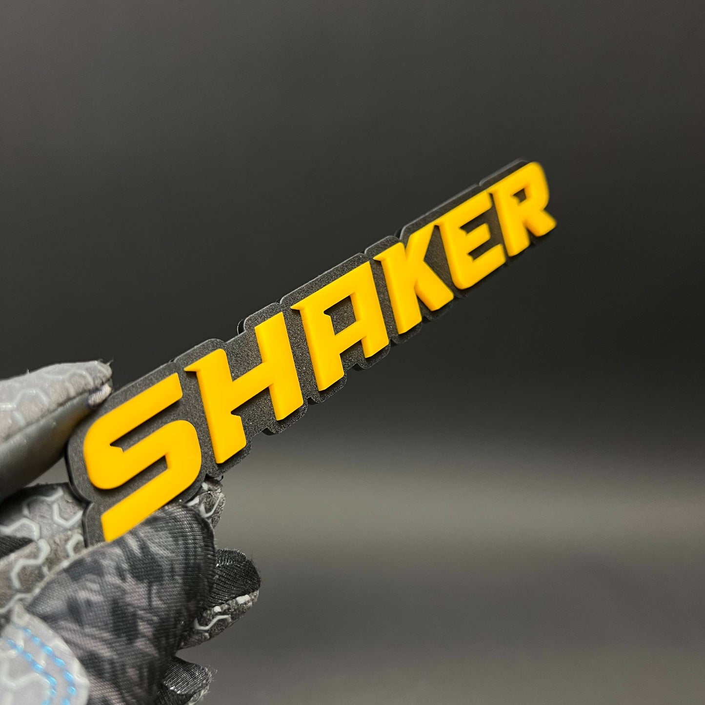 1PC SHAKER 3D Acrylic Badge - Car Truck Emblem Fender Tailgate Trunk Sticker