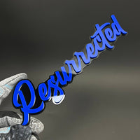 1PC Resurrected 3D Acrylic Badge - Car Truck Emblem Fender Sticker