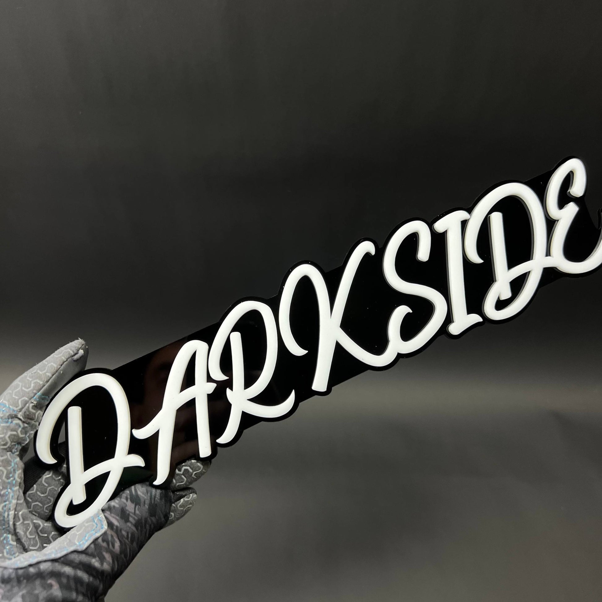 1PC DARKSIDE 3D Acrylic Badge - Car Truck Emblem Fender Tailgate Trunk Sticker