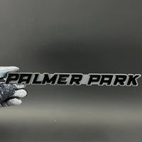 1PC PALMER PARK 3D Acrylic Badge - Car Truck Emblem Fender Sticker
