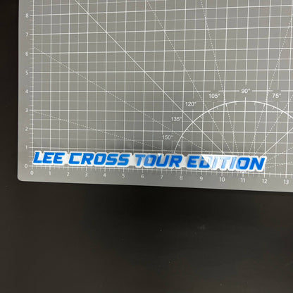 1PC LEE CROSS TOUR EDITION 3D Acrylic Badge - Car Truck Emblem Fender Sticker