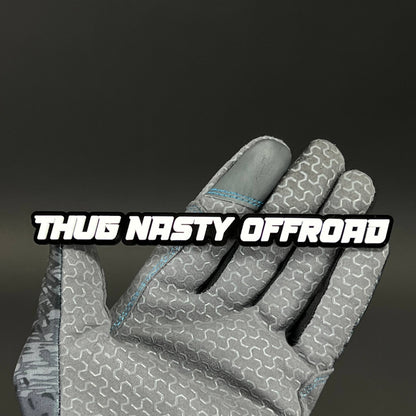 1PC THUG NASTY OFFROAD White 3D Acrylic Badge - Car Truck Emblem Fender Sticker