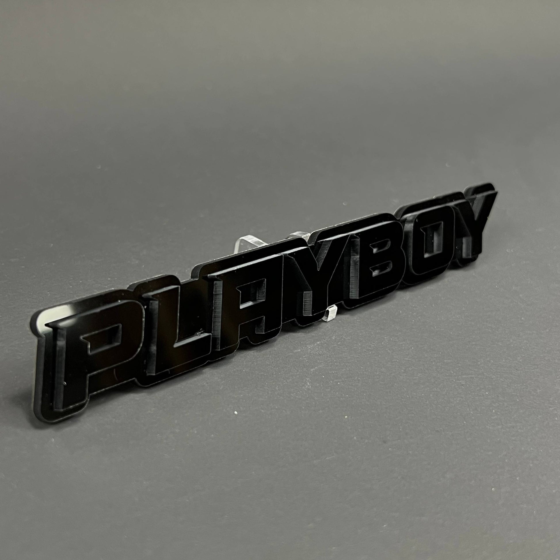 1PC PLAYBOY 3D Acrylic Badge - Car Truck Emblem Fender Tailgate Trunk Sticker