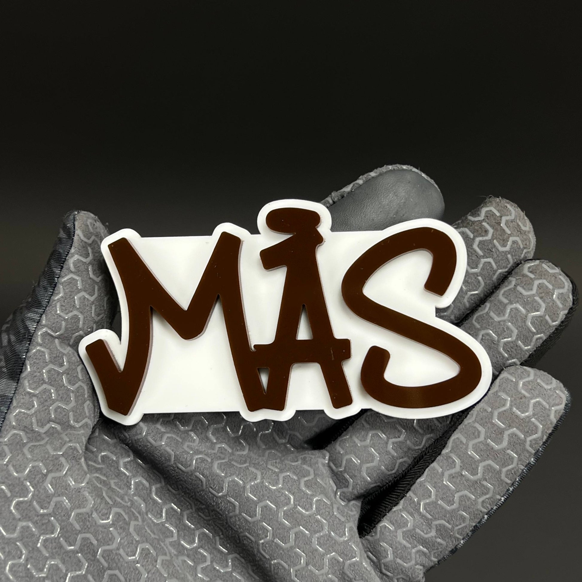 1PC MAS 3D Acrylic Badge - Car Truck Emblem Fender Tailgate Trunk Sticker