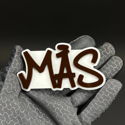 1PC MAS 3D Acrylic Badge - Car Truck Emblem Fender Tailgate Trunk Sticker