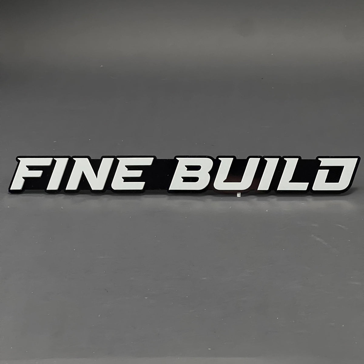1PC FINE BUILD 3D Acrylic Badge - Car Truck Emblem Fender Tailgate Trunk Sticker