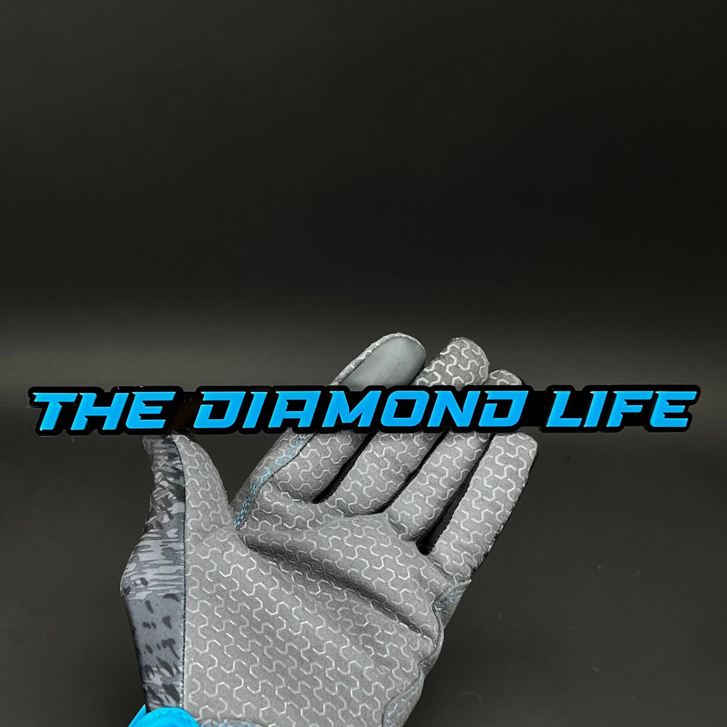 1PC THE DIAMOND LIFE 3D Acrylic Badge - Car Truck Emblem Fender Sticker