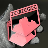 1PC BIG BEND 3D Acrylic Badge - Car Truck Emblem Fender Tailgate Trunk Sticker