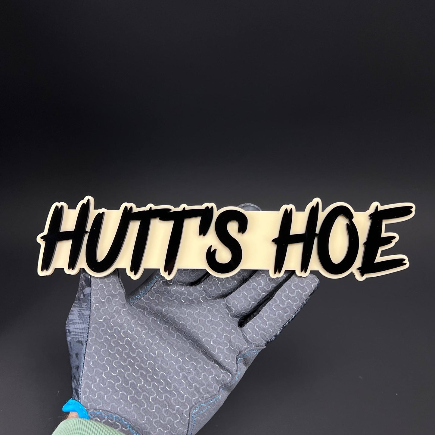 1PC Hutt's HOE 3D Acrylic Badge - Car Truck Emblem Fender Tailgate Trunk Sticker