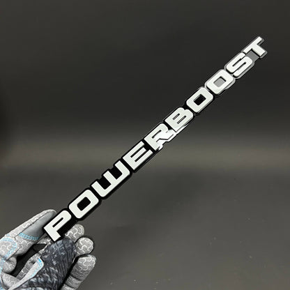 1PC POWERBOOST 3D Acrylic Badge - Car Truck Emblem Fender Tailgate Trunk Sticker