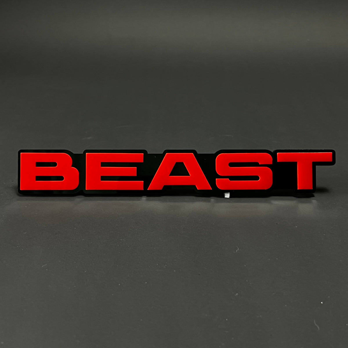 1PC BEAST 3D Acrylic Badge - Car Truck Emblem Fender Tailgate Trunk Sticker