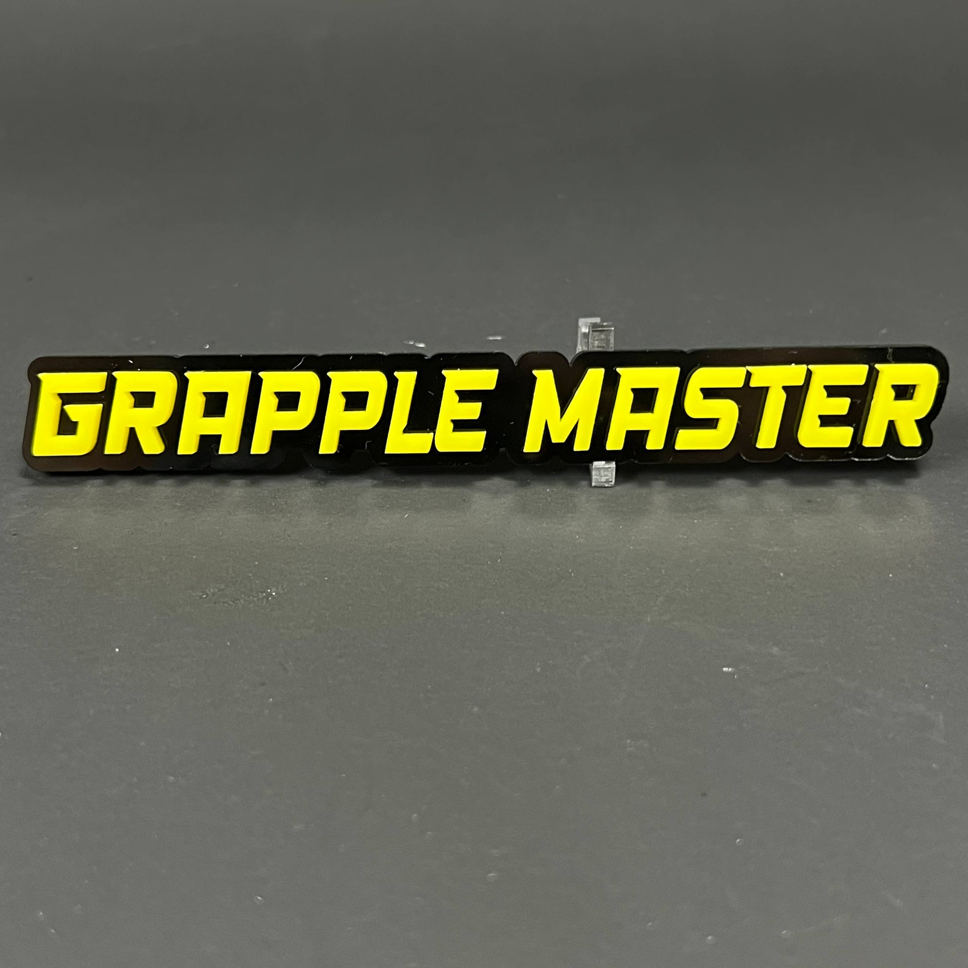 1PC GRAPPLE MASTER 3D Acrylic Badge - Car Truck Emblem Fender Sticker