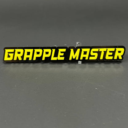 1PC GRAPPLE MASTER 3D Acrylic Badge - Car Truck Emblem Fender Sticker