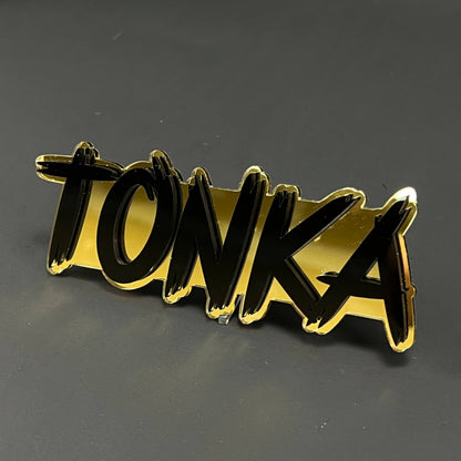 1PC TONKA 3D Acrylic Badge - Car Truck Emblem Fender Tailgate Trunk Sticker