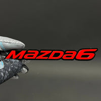 1PC MAZDA6 3D Acrylic Badge - Car Truck Emblem Fender Tailgate Trunk Sticker