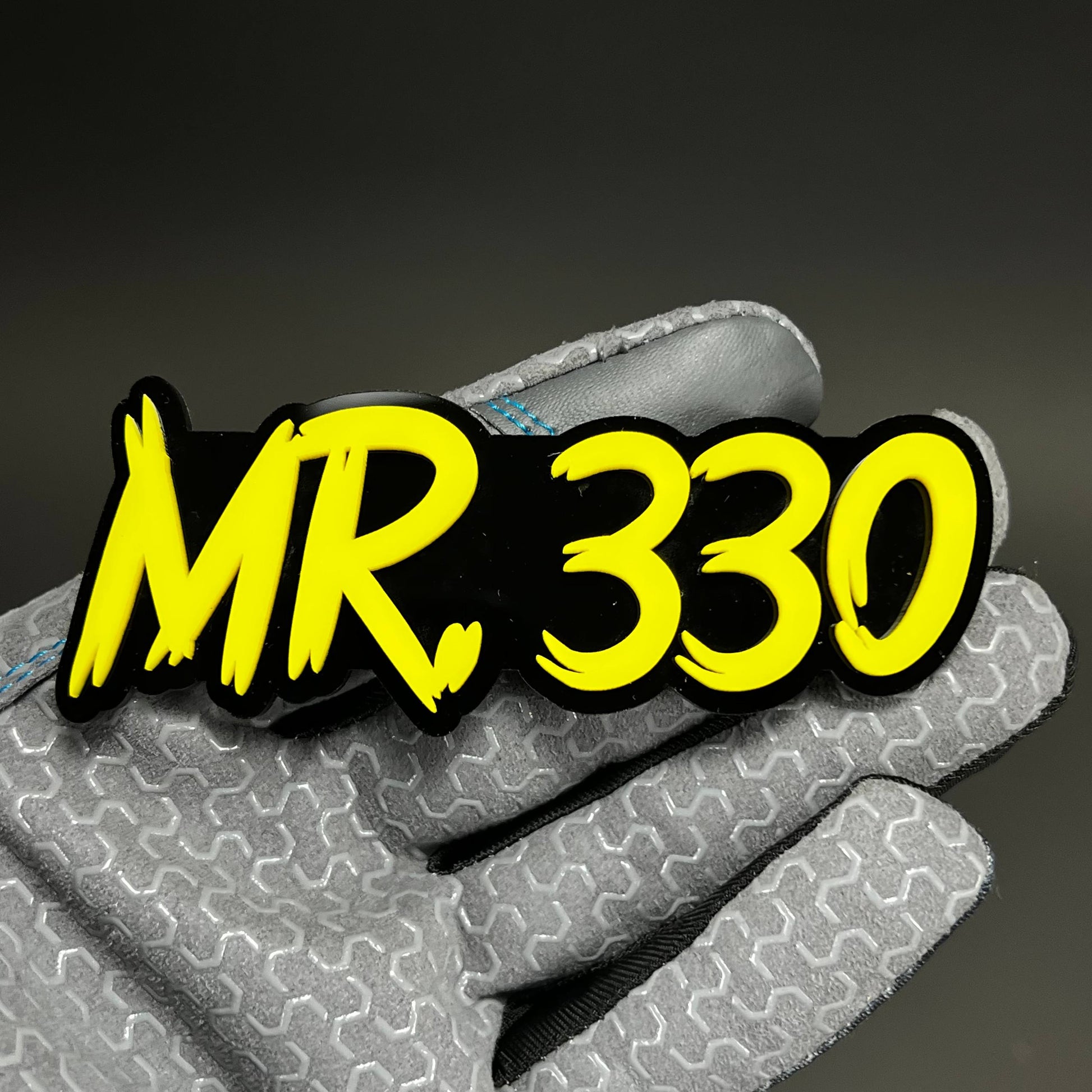 1PC MR. 330 3D Acrylic Badge - Car Truck Emblem Fender Tailgate Trunk Sticker