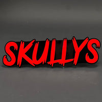 1PC SKULLYS 3D Acrylic Badge - Car Truck Emblem Fender Tailgate Trunk Sticker