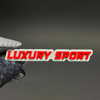1PC LUXURY SPORT 3D Acrylic Badge - Car Truck Emblem Fender Sticker