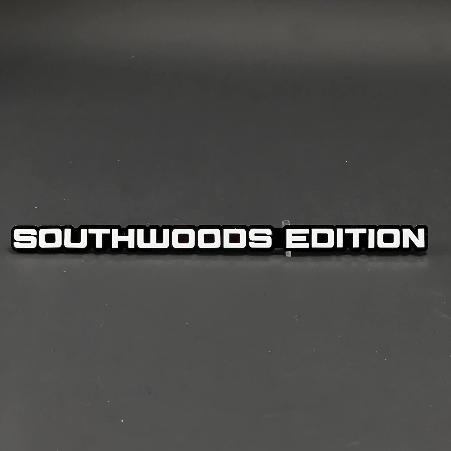 1PC SOUTHWOODS EDITION 3D Acrylic Badge - Car Truck Emblem Fender Sticker
