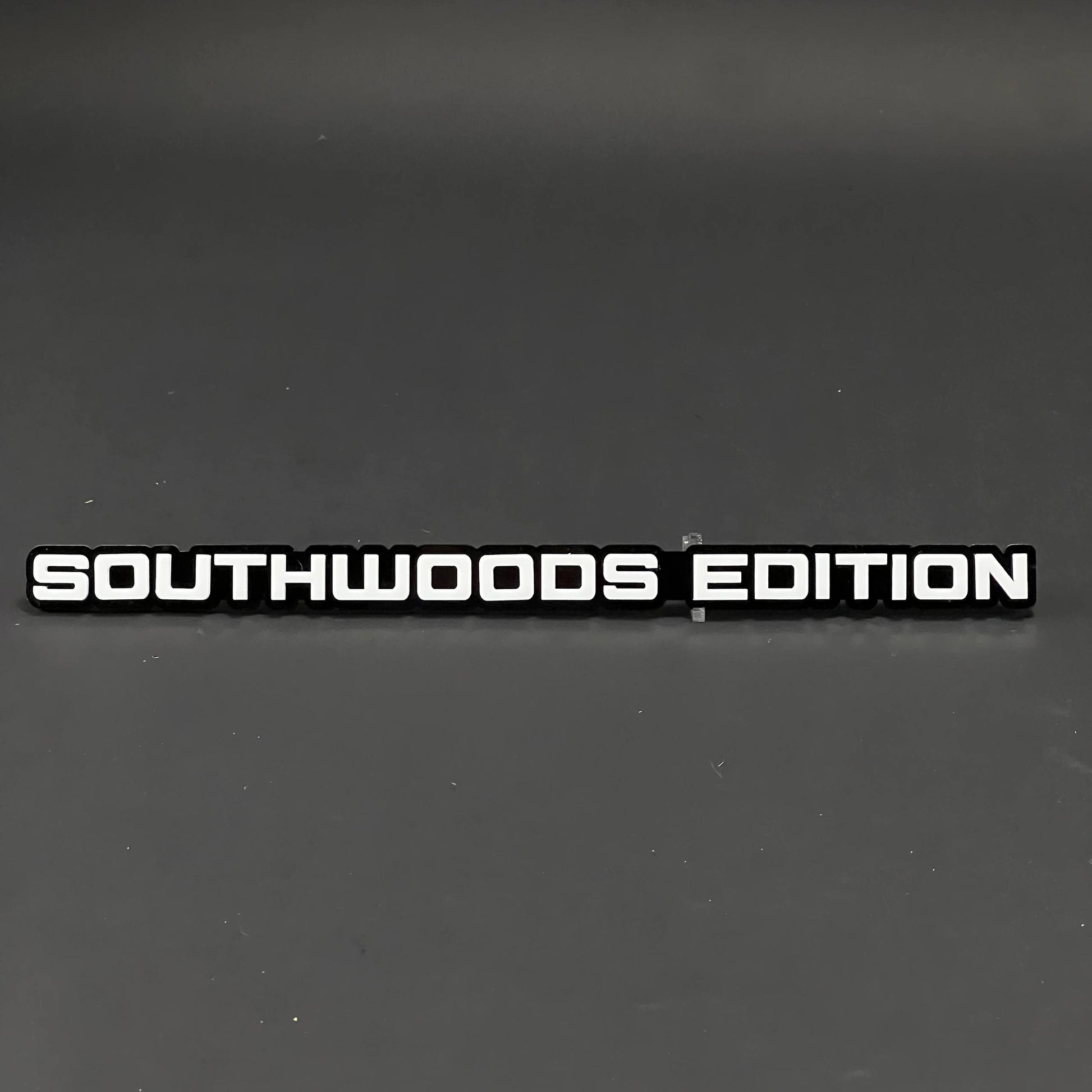 1PC SOUTHWOODS EDITION 3D Acrylic Badge - Car Truck Emblem Fender Sticker