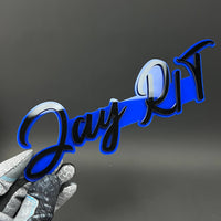 1PC Jay RiT 3D Acrylic Badge - Car Truck Emblem Fender Tailgate Trunk Sticker