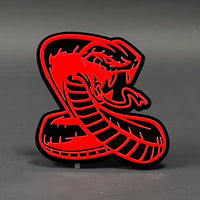 1PC Cobra 3D Acrylic Badge - Car Truck Emblem Fender Tailgate Trunk Sticker